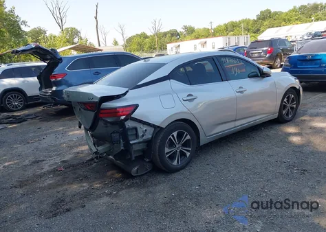 2021 Nissan Sentra Sv Xtronic Cvt z USA, uszkodzony, nr VIN 3N1AB8CVXMY272560